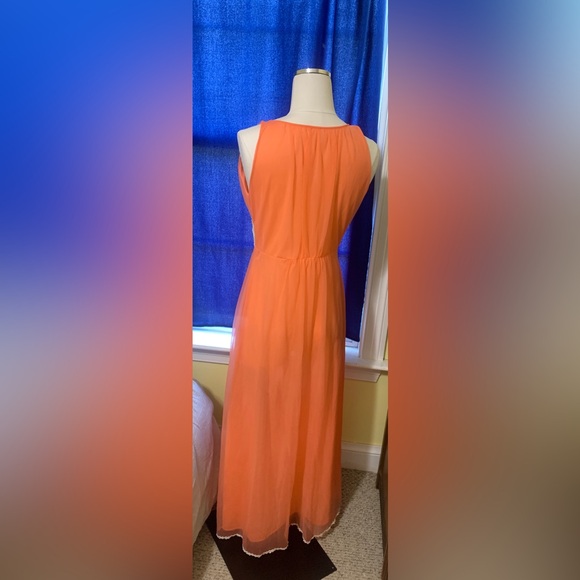 Vintage Peach Nightie Nightgown by Gossard Artemis, Nylon, Size S - Picture 2 of 10